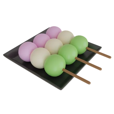 Dango  3D Icon