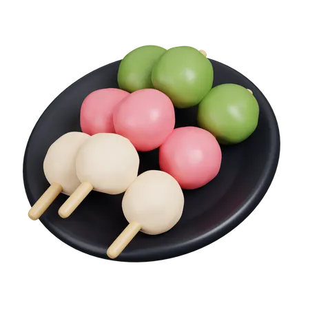 Dango  3D Icon