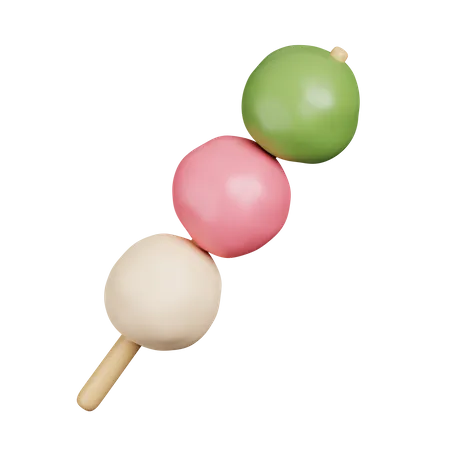 Dango  3D Icon