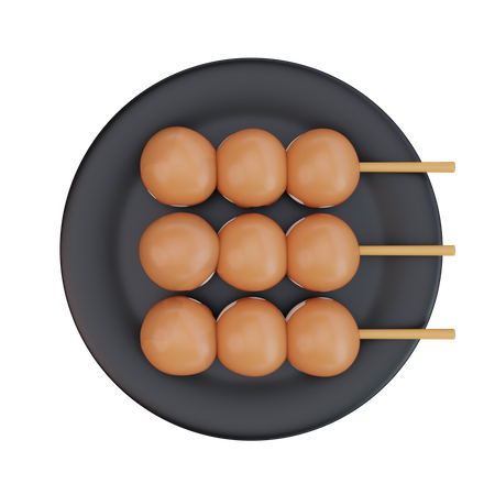 Dango Ball  3D Icon