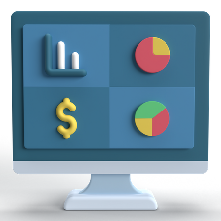 Dashboard  3D Icon