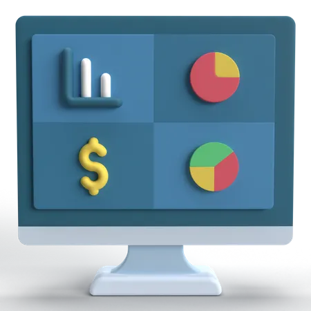 Dashboard  3D Icon