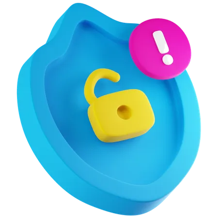 Data Breach  3D Icon