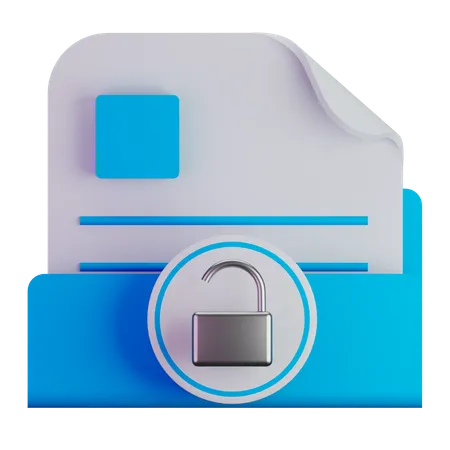 Data leak  3D Icon