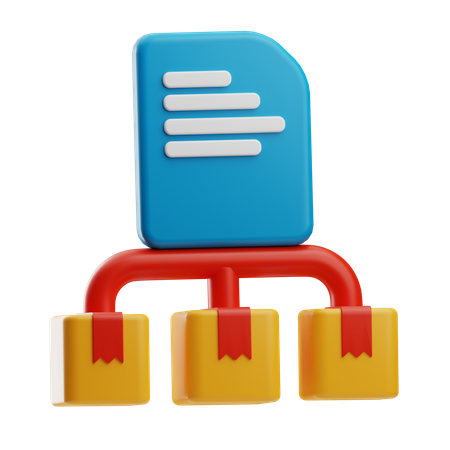 Data Structure  3D Icon