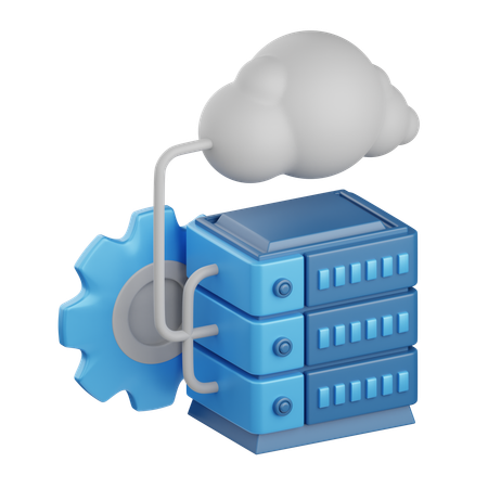 Database Server  3D Icon