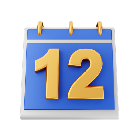 Rendez-vous 12  3D Icon