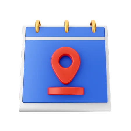 Date de la réunion  3D Icon