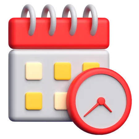 Date limite  3D Icon