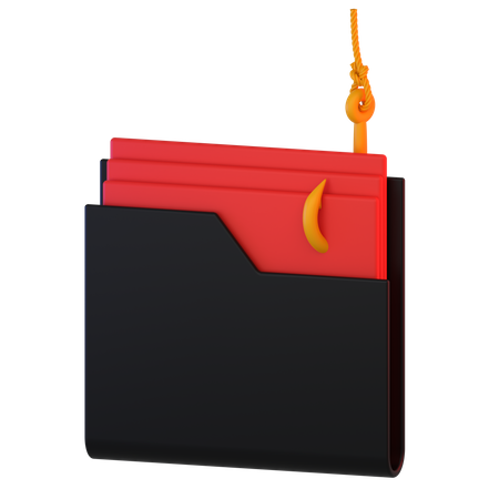 Datendiebstahl  3D Icon