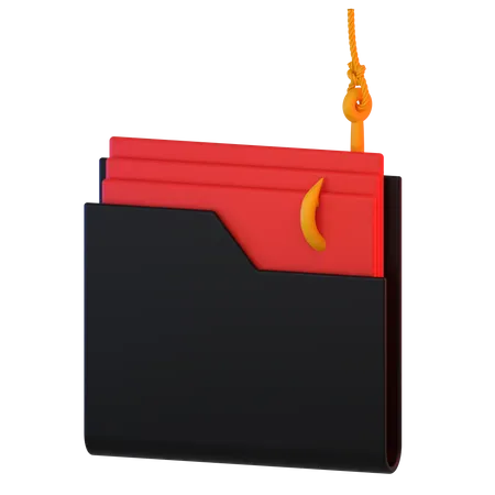 Datendiebstahl  3D Icon