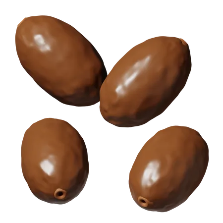 Dates  3D Icon