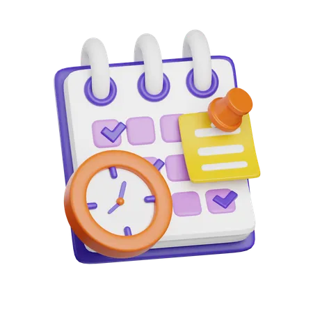 Deadline  3D Icon