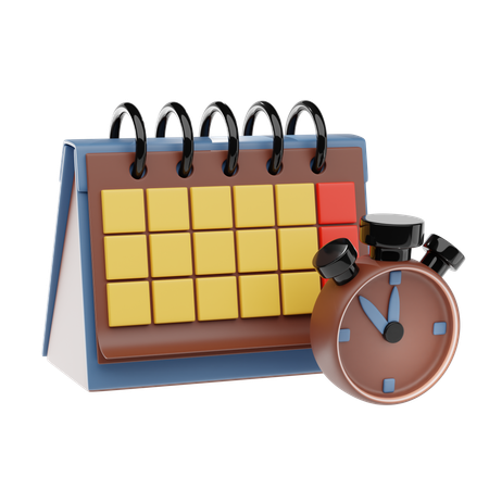 Deadline  3D Icon