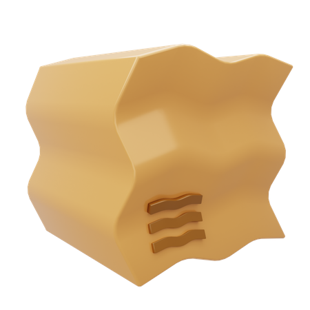 Kaputtes Paket  3D Icon