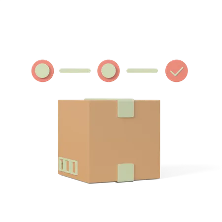 Delivery Box  3D Icon