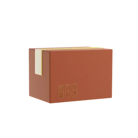 Delivery Box  3D Illustration