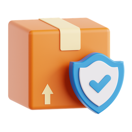 Delivery Protection  3D Icon