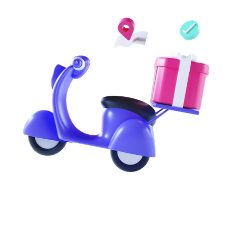 Delivery Services  3D Illustration