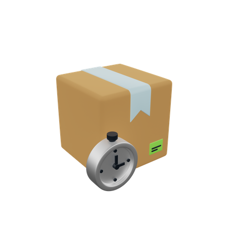 Delivery Time  3D Icon