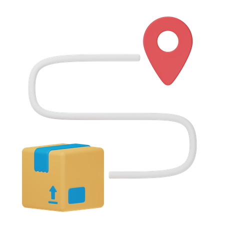 Delivery Tracking  3D Icon