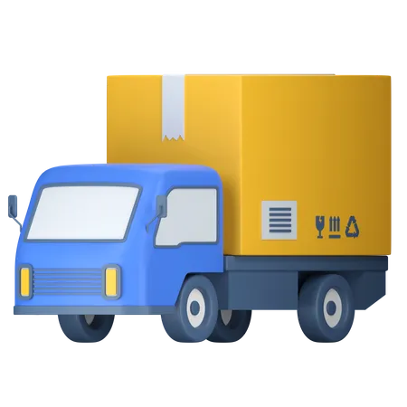 Delivery Truck  3D Icon