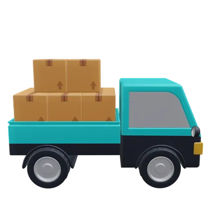 Delivery Truck  3D Icon