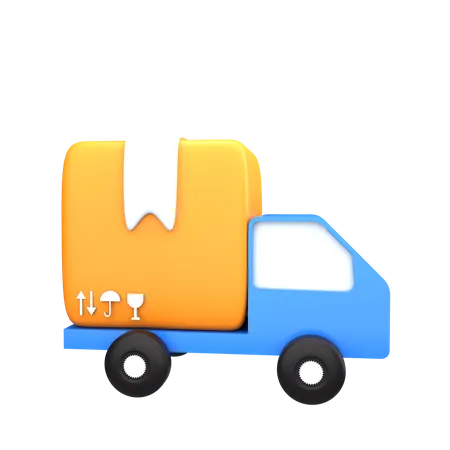 Delivery Truck  3D Icon