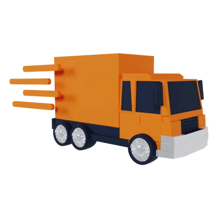 Delivery Truck  3D Icon