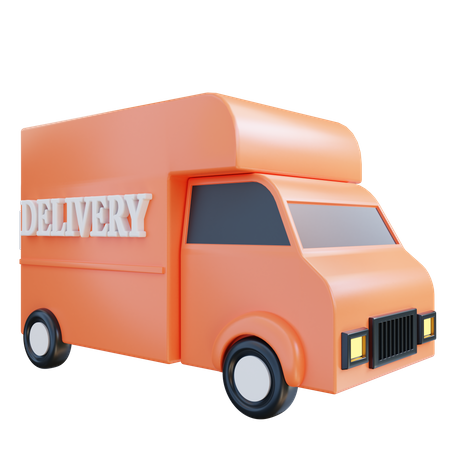 Delivery Truck  3D Icon