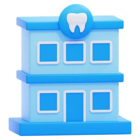 Dental Clinic  3D Icon