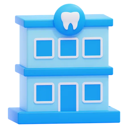 Dental Clinic  3D Icon