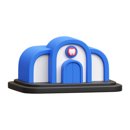 Dental Clinic  3D Icon