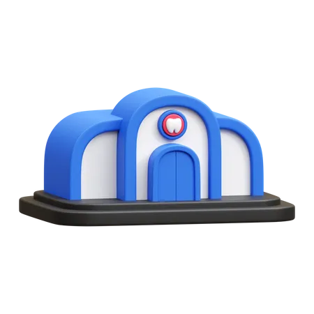 Dental Clinic  3D Icon