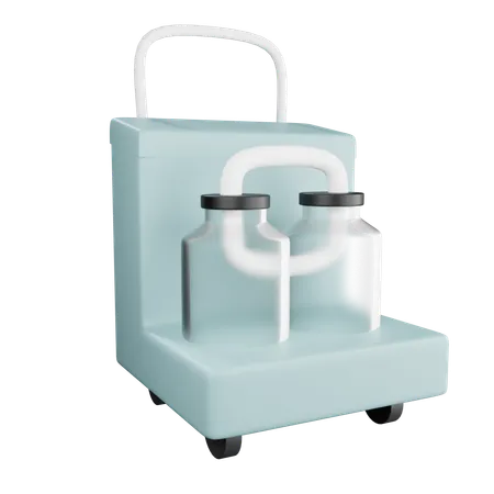 Dental Suction Unit  3D Icon