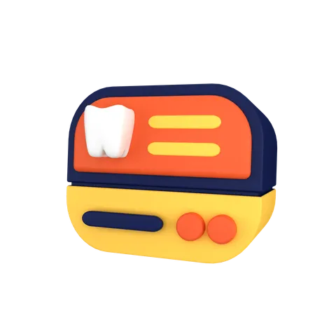 Dental X Ray  3D Icon