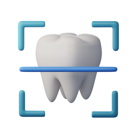 Dental X Ray  3D Icon