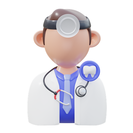 Dentista  3D Icon