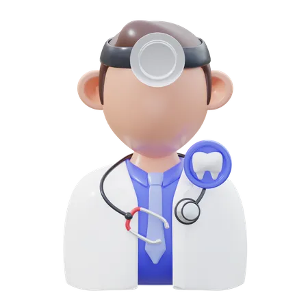 Dentista  3D Icon