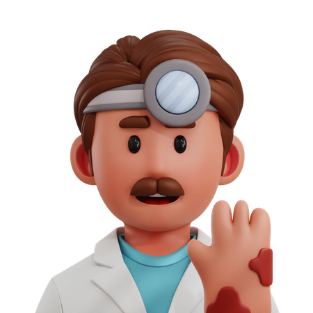 Dermatologist  3D Icon