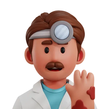 Dermatologist  3D Icon