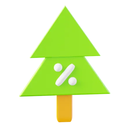 Descuento de Navidad  3D Icon