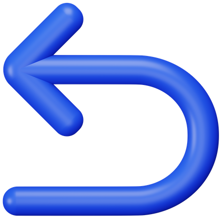 Desfazer  3D Icon