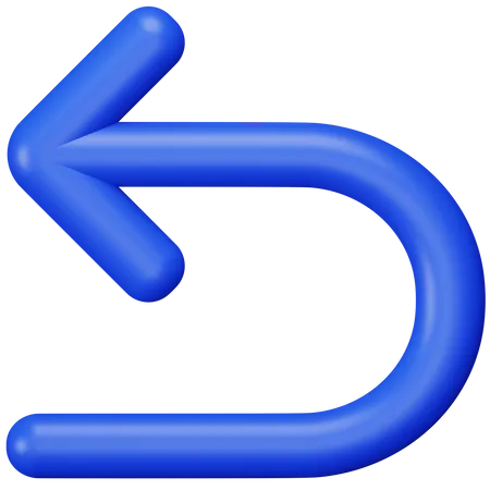 Desfazer  3D Icon