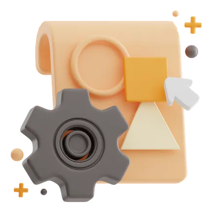 Design Process  3D Icon