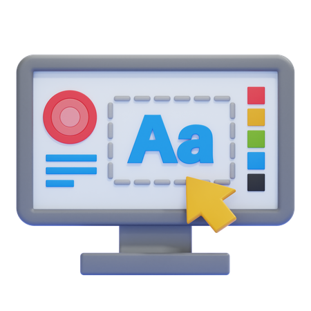 Design Software  3D Icon