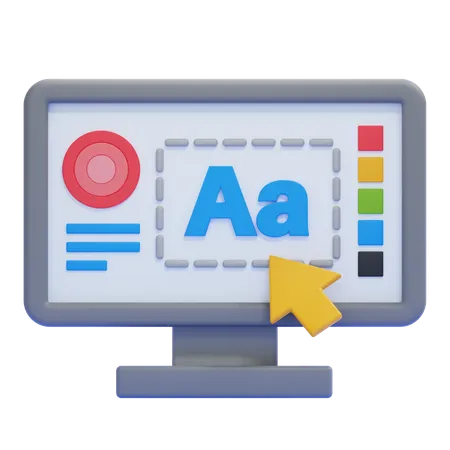 Design Software  3D Icon