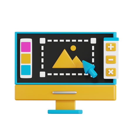 Design Software  3D Icon