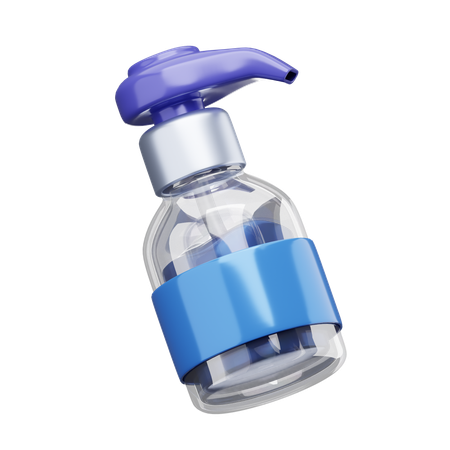 Gel hydroalcoolique  3D Icon