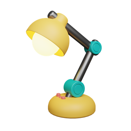 Desk Lamp  3D Illustration